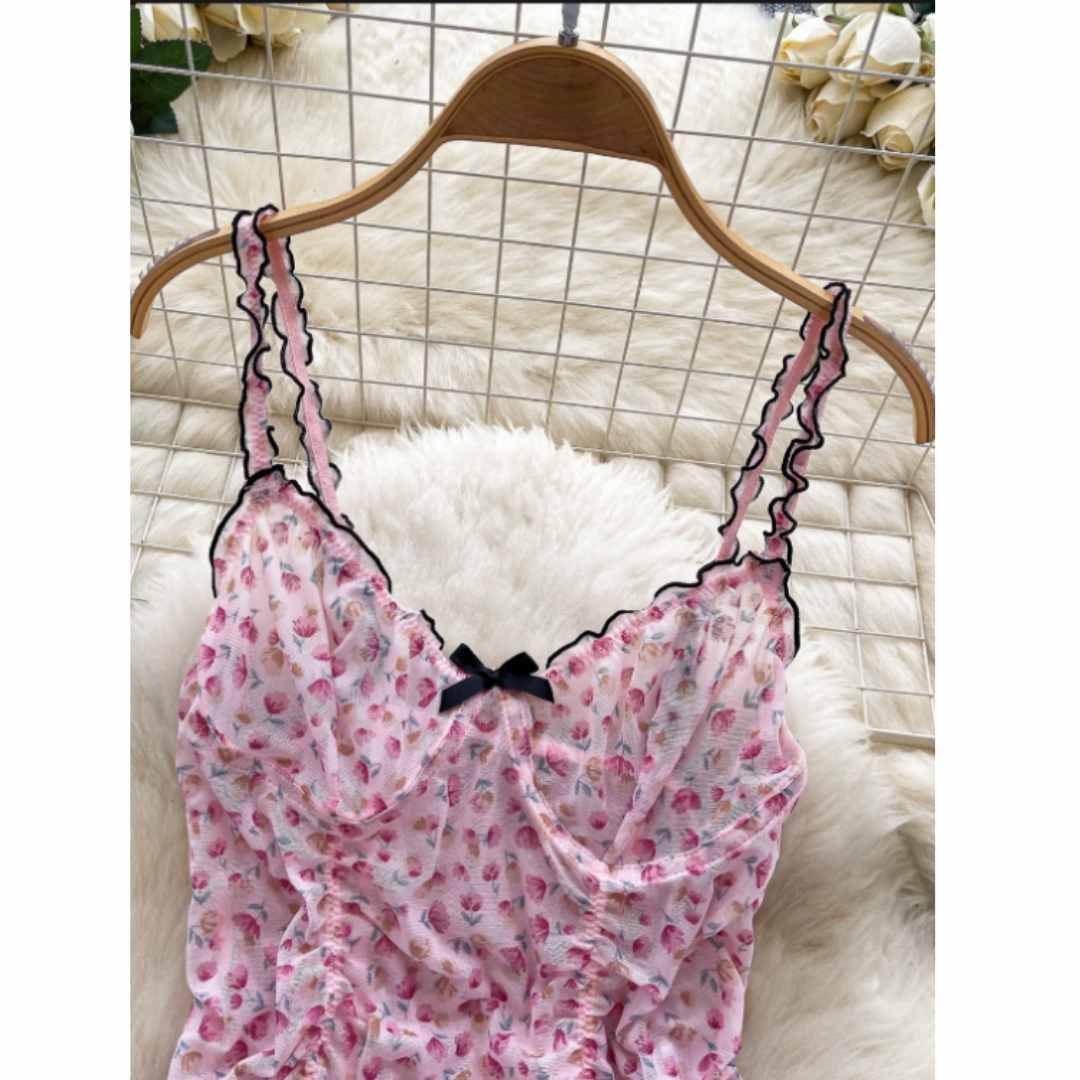 Conjuntos de Ropa de Casa para - Romper Floral Print reseña y precio