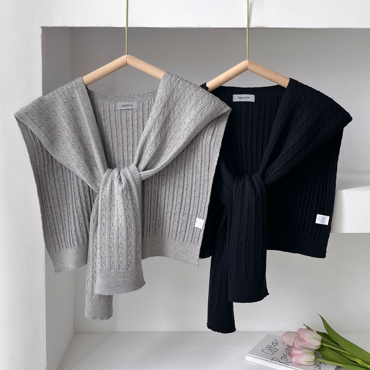 Nuevo chal de punto coreano de - Blouse Off Shoulder reseña y precio